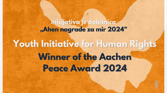YIHR dobitnica nagrade za mir